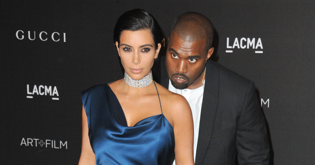 Kim Kardashian and Kanye West