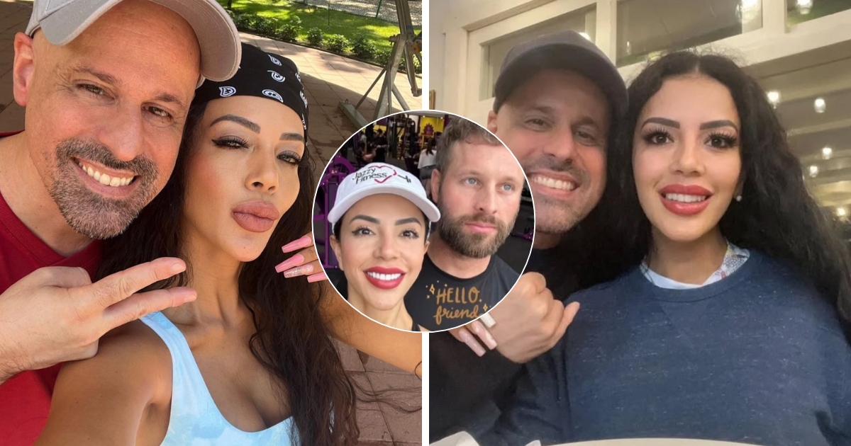 Jasmine and Gino on 90 Day Fiance (Middle: Jasmine and Matt)