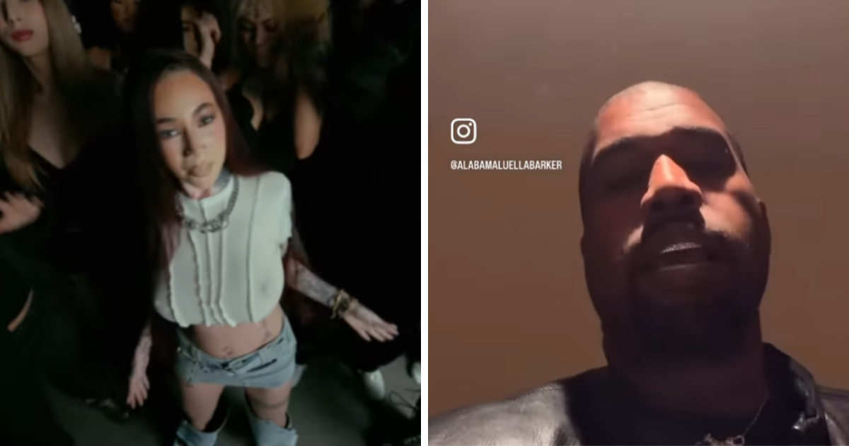 Bhad Barbie and Kanye West