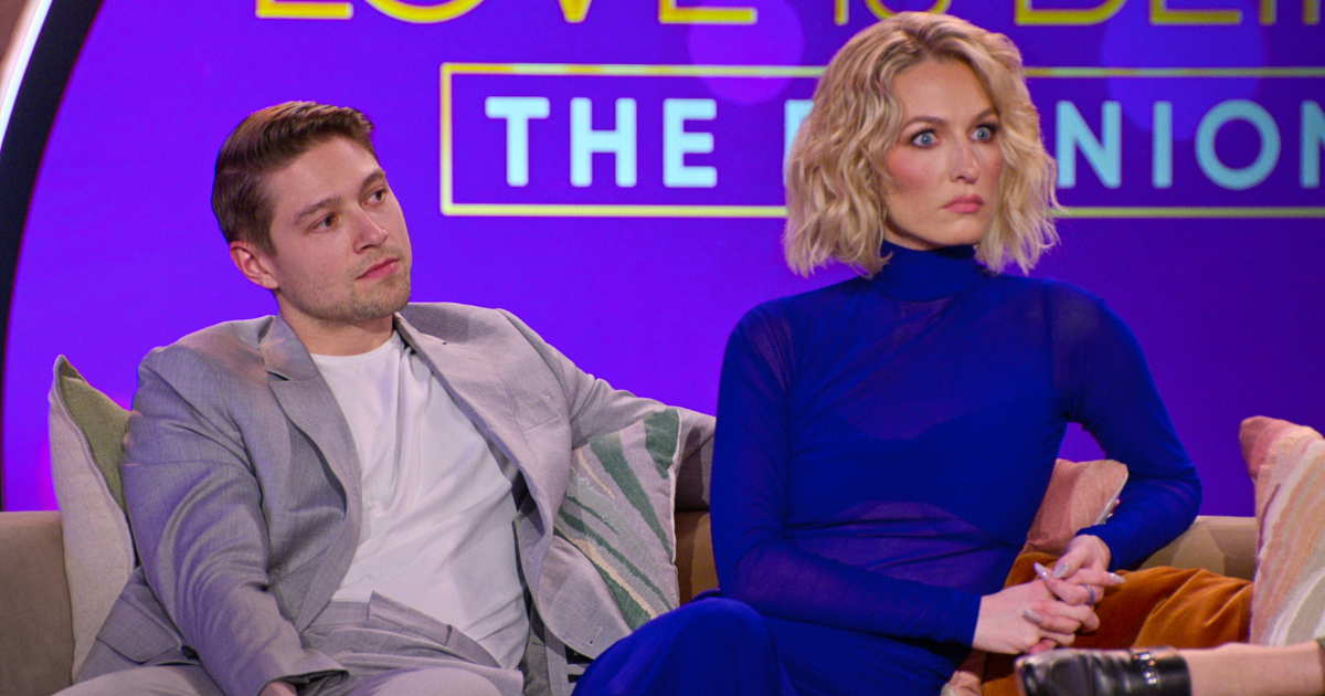 Meg and Mason on Love Is Blind