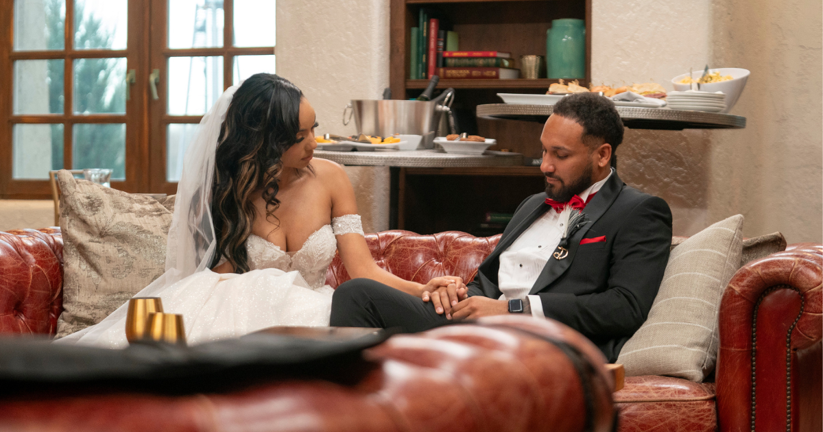 Virginia and Devin on Love Is Blind