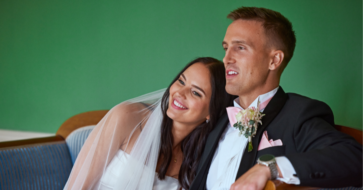 Natalie and Wictor on Love Is Blind Sweden