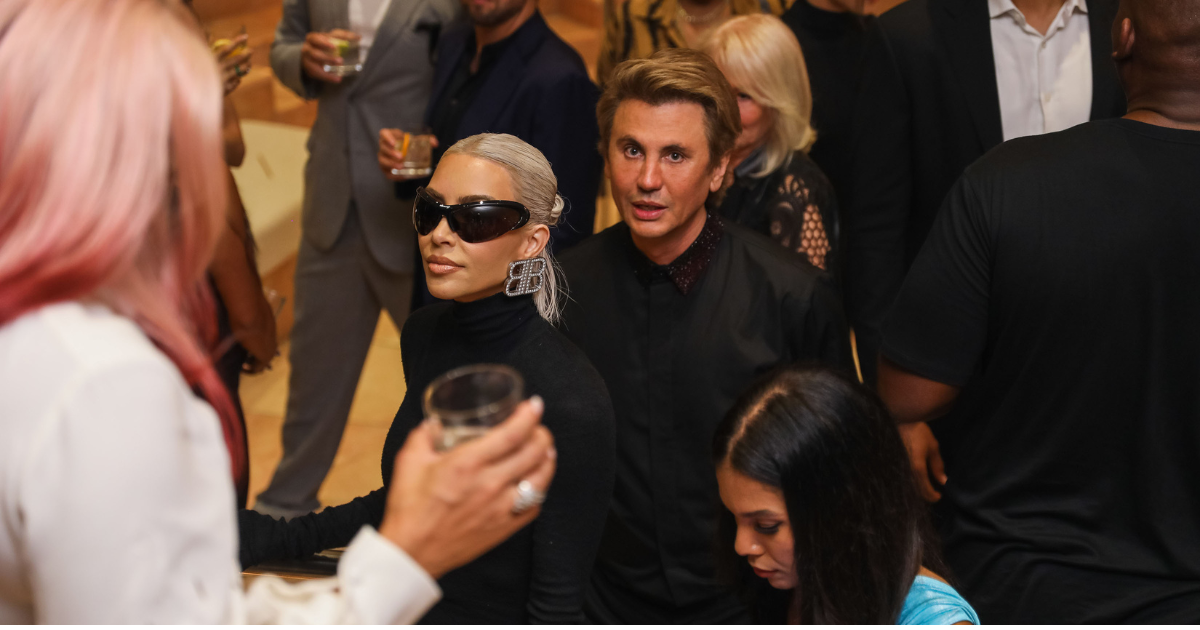 Kim Kardashian and Jonathan Cheban