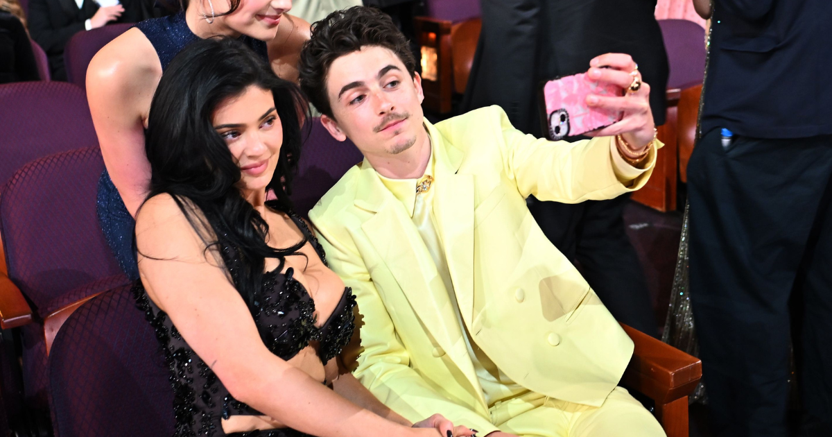 Kylie Jenner Elton John Oscars