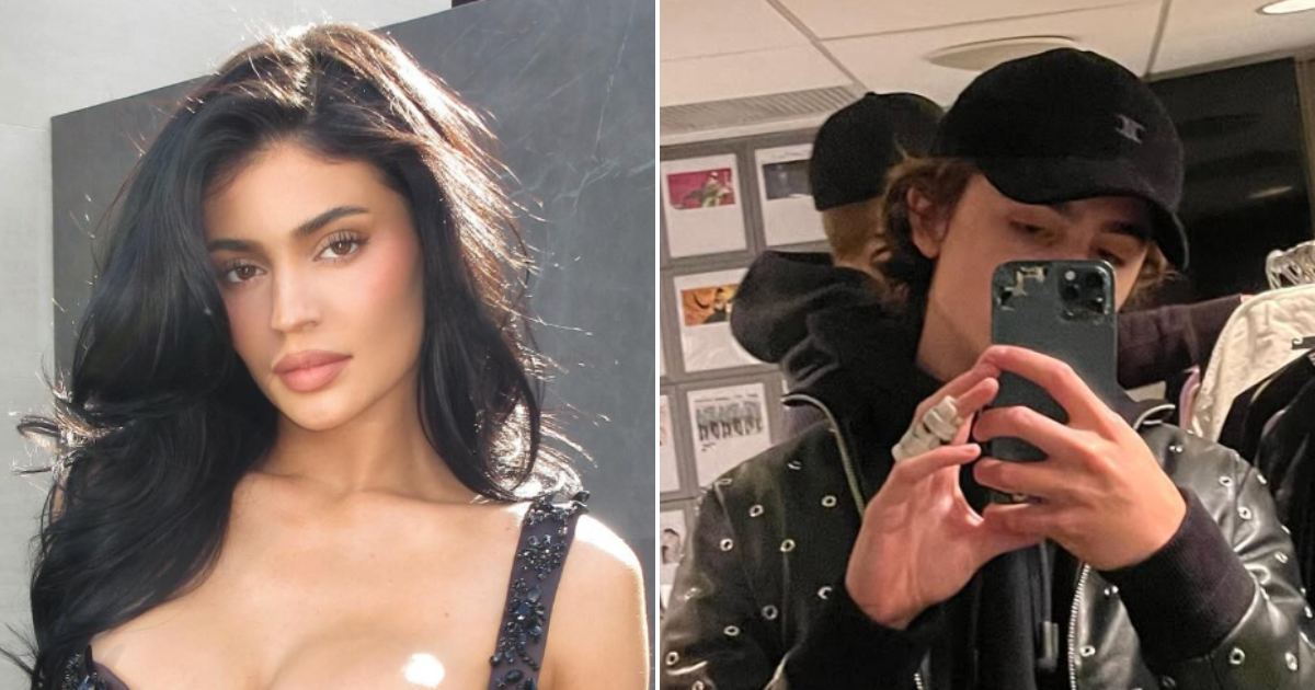 Kylie Jenner Timothée Chalamet red carpet