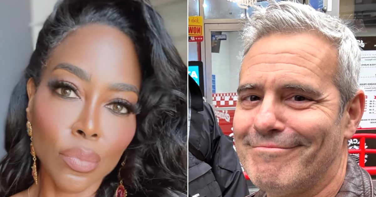 Kenya Moore Andy Cohen