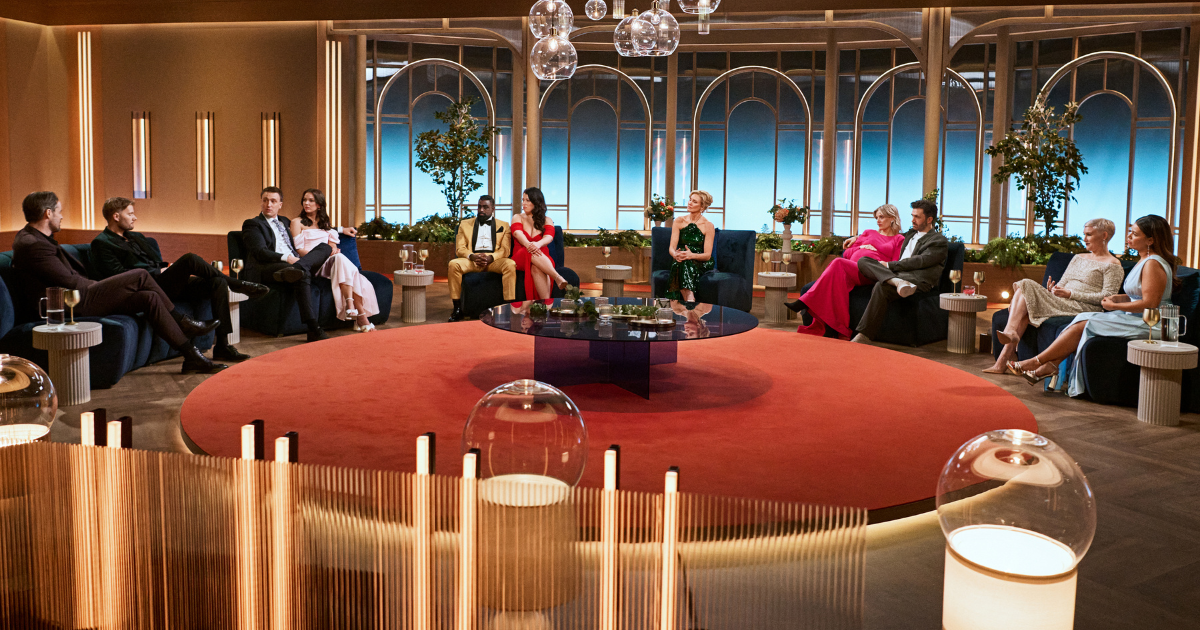 Love Is Blind Sweden cast at reunion