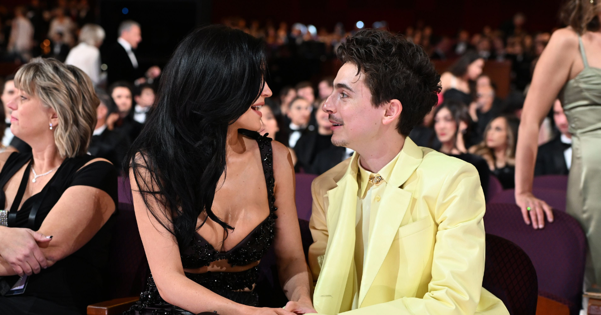 Timothee Chalamet and Kylie Jenner