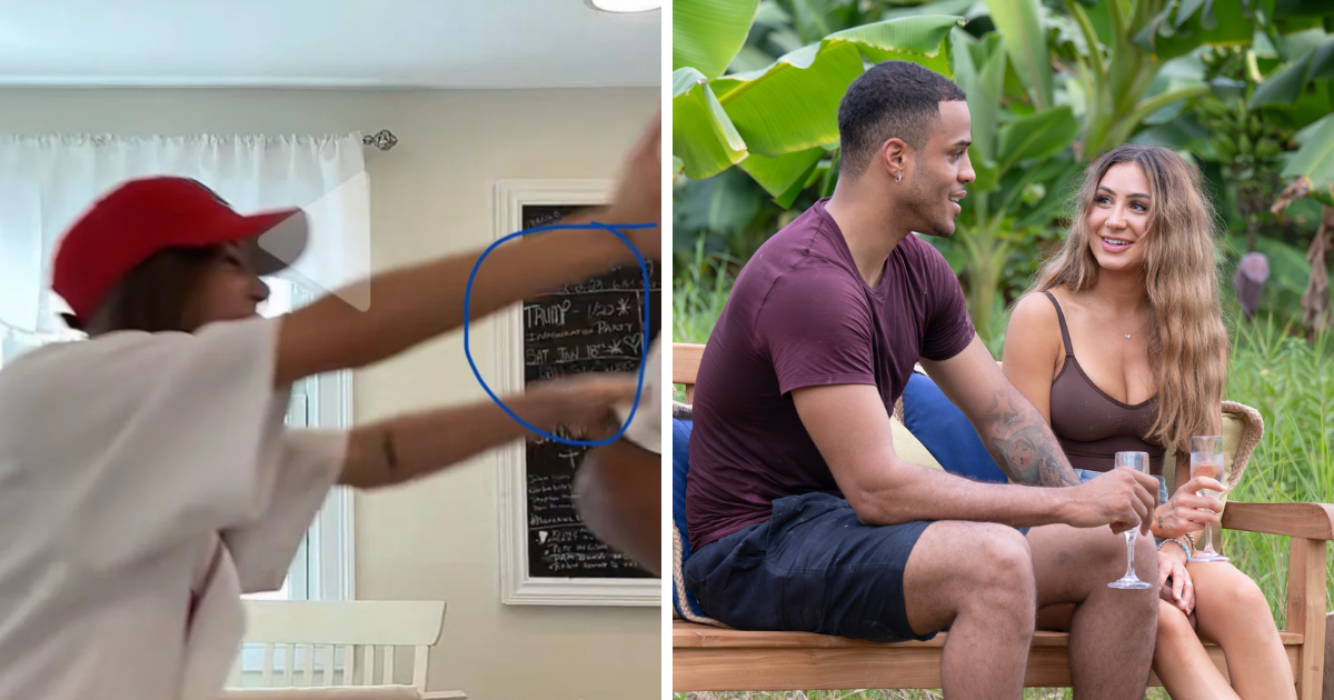 Juliana and Grant on The Bachelor