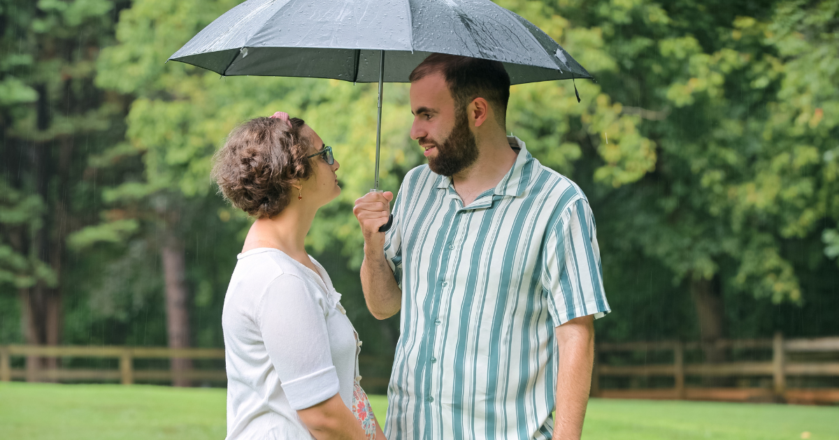 Georgie and Connor on Love on the Spectrum