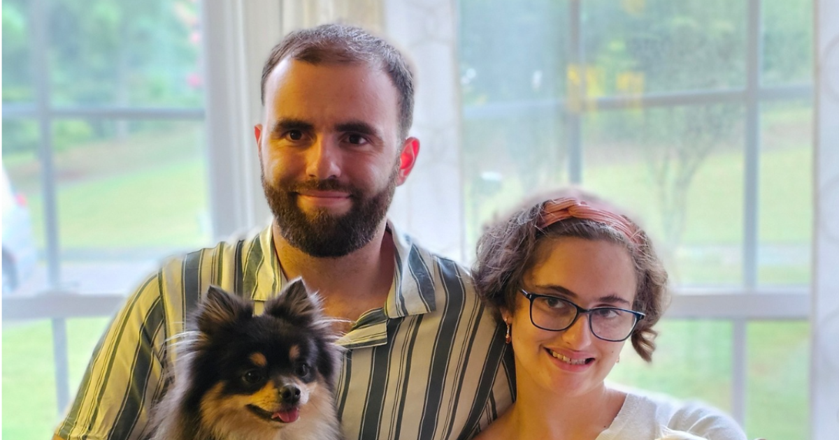 Connor and Georgie on Love on the Spectrum