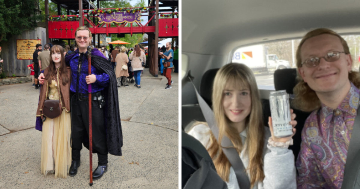 James and Shelley from Love on the Spectrum