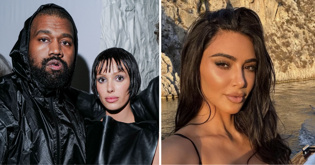 Kim Kardashian Bianca Censori Kanye West