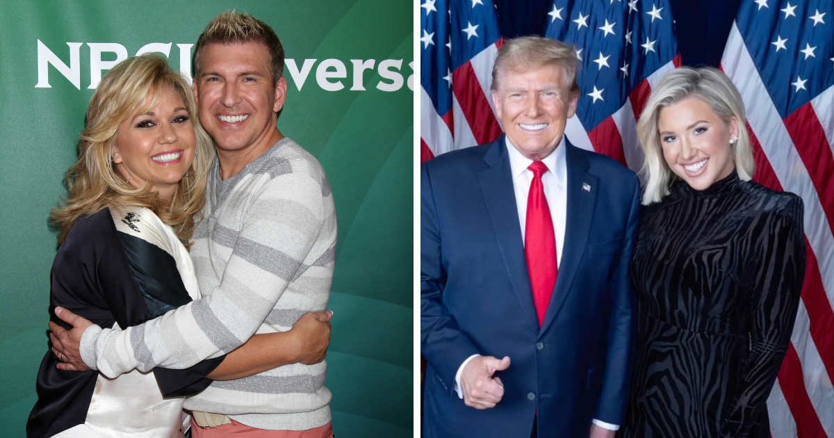Julie and Todd Chrisley/Savannah Chrisley and Donald Trump