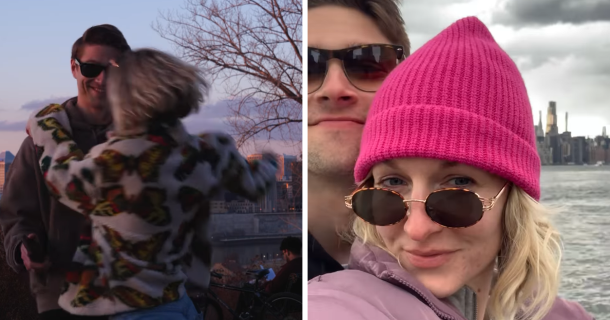 Meg and Mason from Love Is Blind