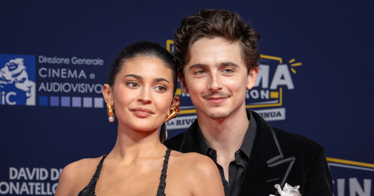 Kylie Jenner and Timothee Chalamet