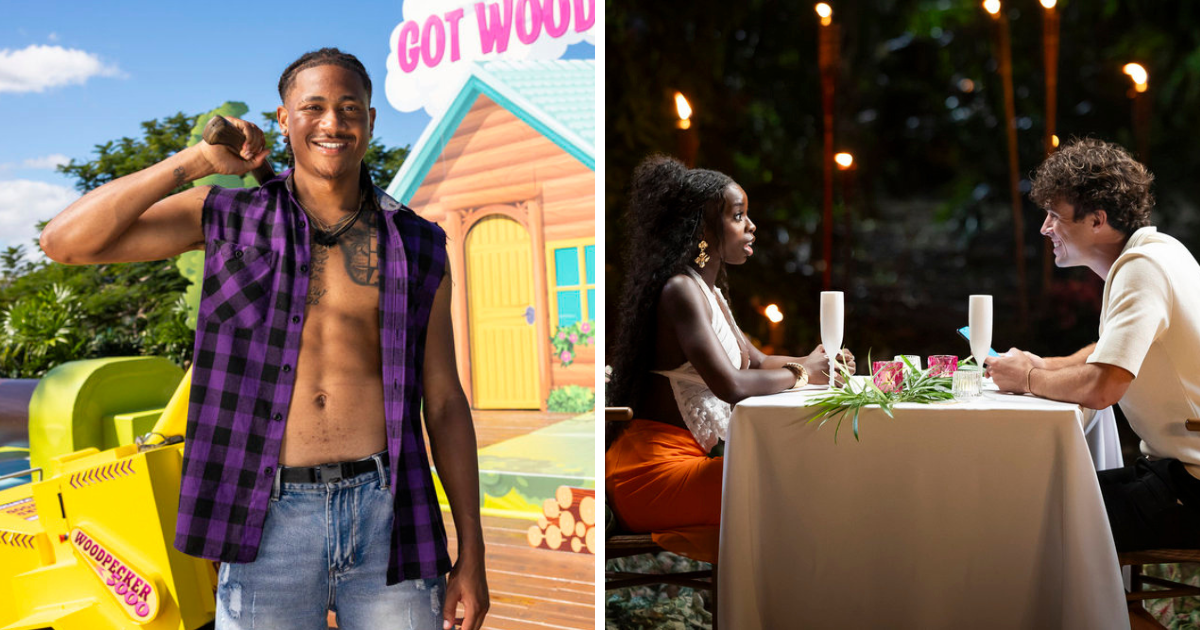 Taylor/Olandria and Nic on Love Island USA