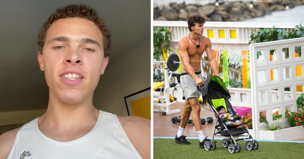 Nic fake 'donor baby' guy Cassidy/Nic on Love Island USA