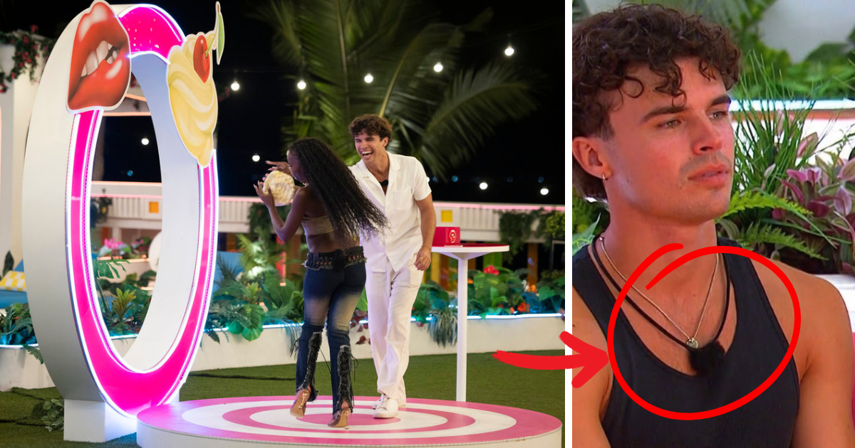 Olandria and Nic on Love Island USA