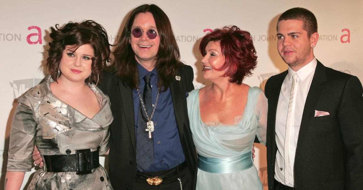 Kelly, Ozzy, Sharon and Jack Osbourne