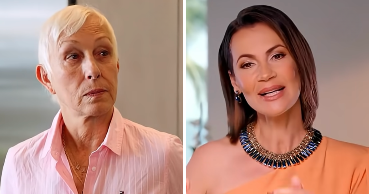 Martina Navratilova and Julia Lemigova surrogacy