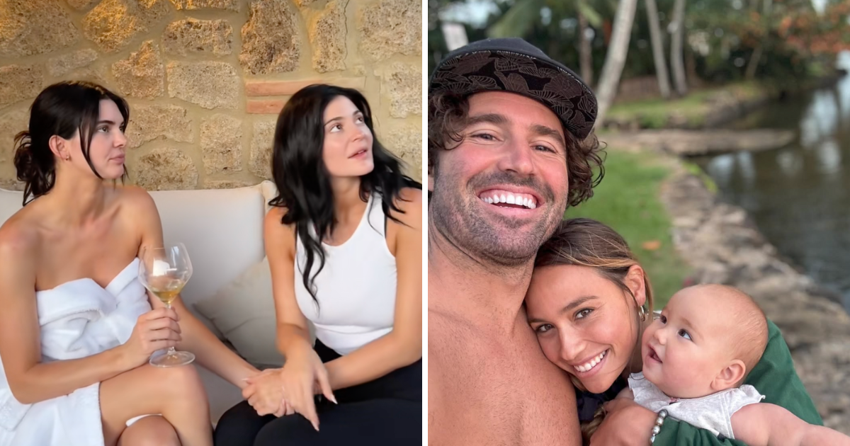 Kylie and Kendall Jenner and Brody Jenner and his family pre wedding
