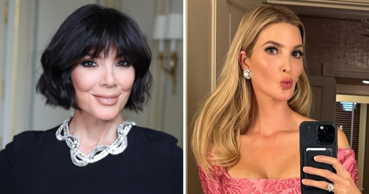 Kris Jenner and Ivanka Trump who's apparently why everyone wants a Mar-A-Lago face