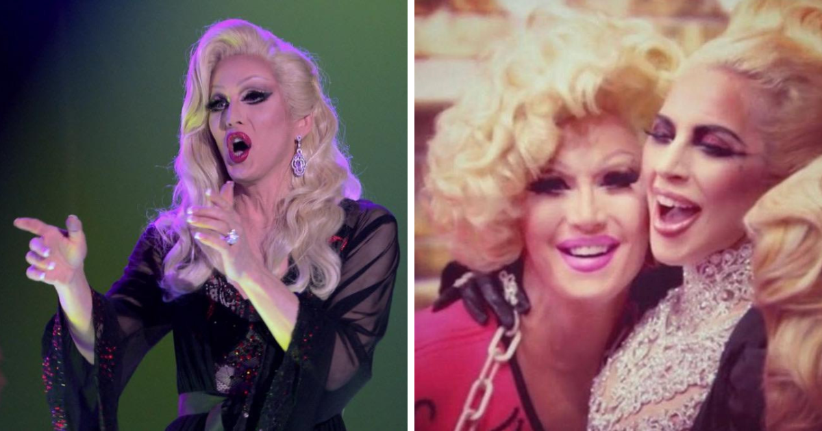 Charlie Hides and Lady Gaga