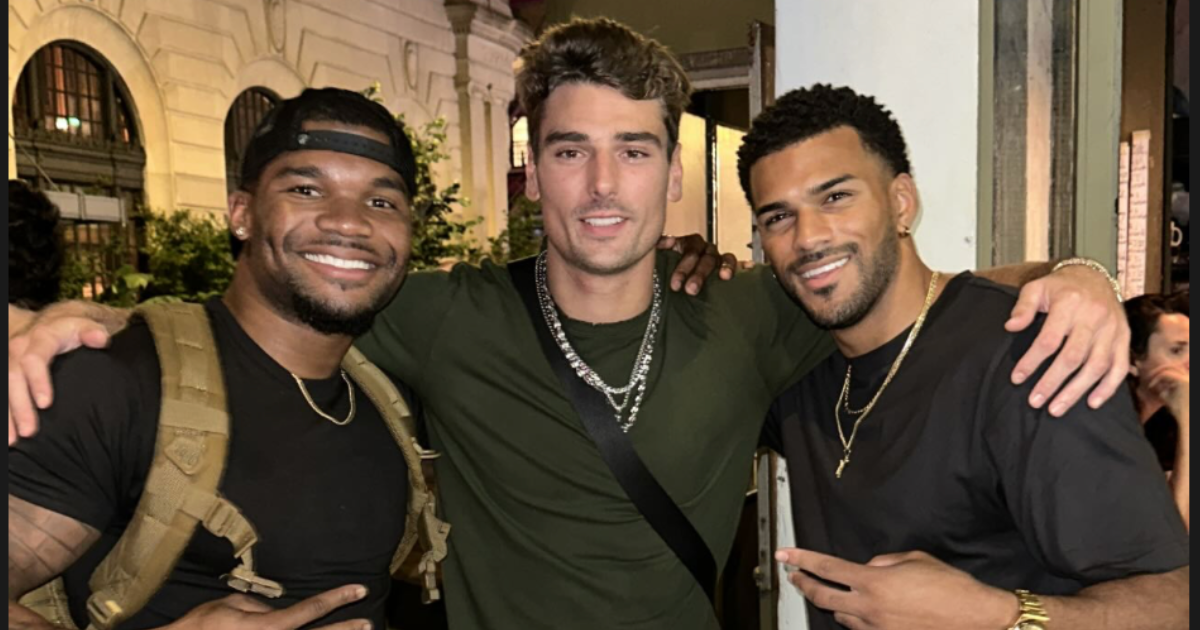 Jalen, Austin and Jeremiah from Love Island USA