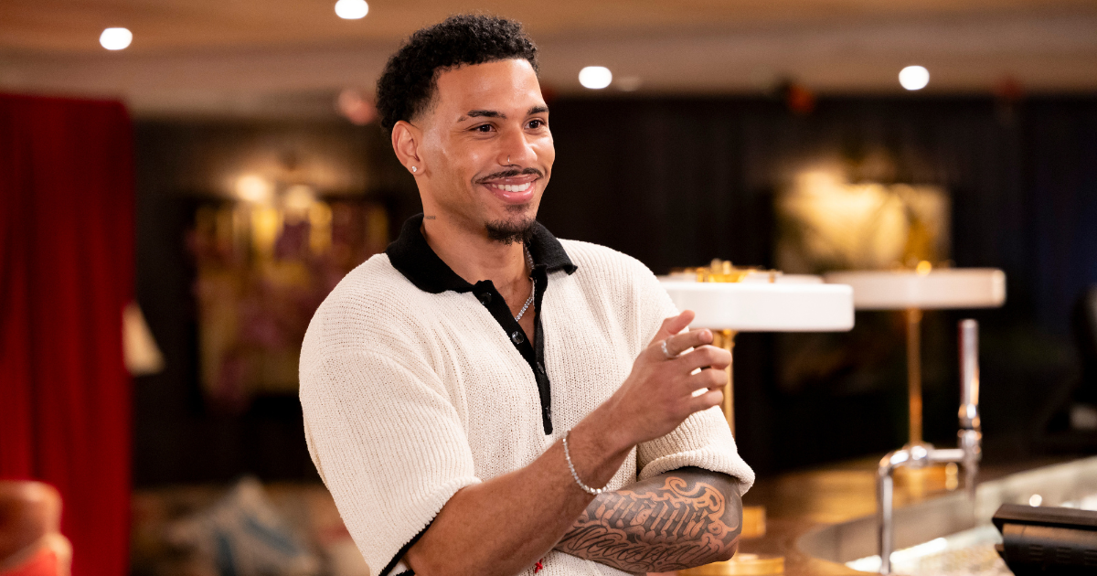 Louis Russell on Celebs Go Dating