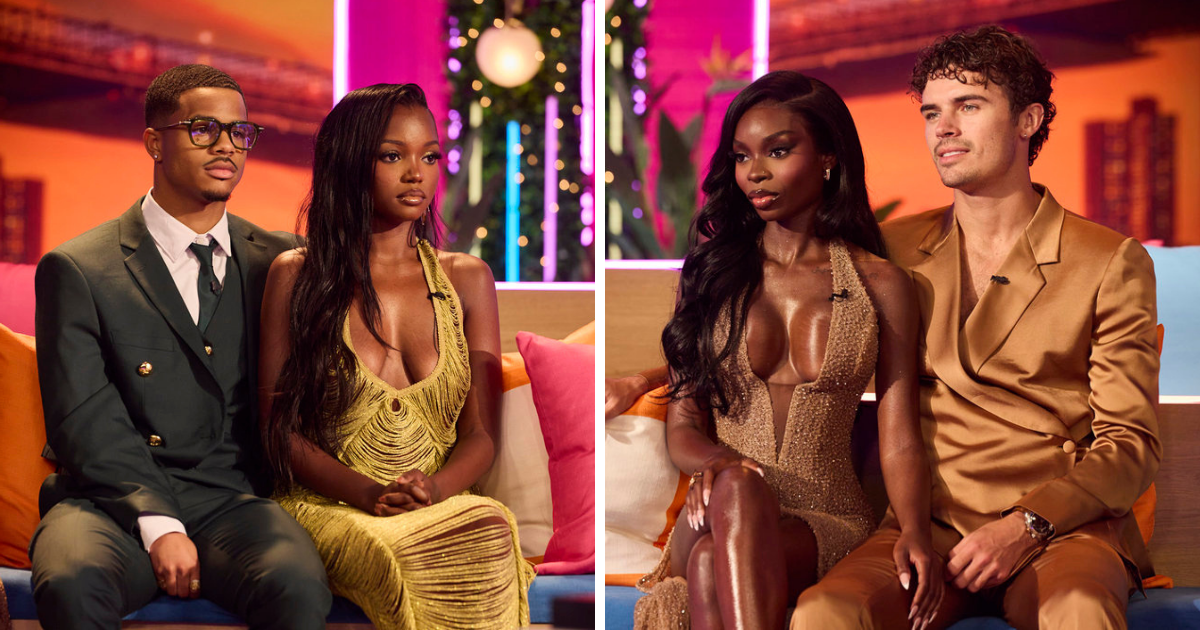 Ace and Chelley/Olandria and Nic on Love Island USA