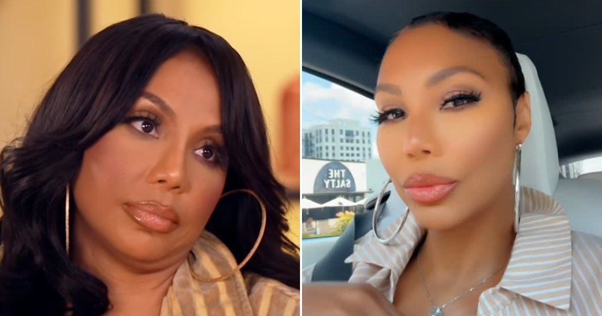 tamar braxton pool of blood