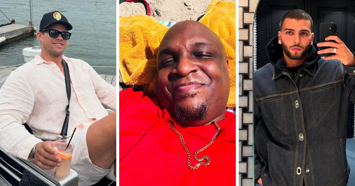 Left to right: Kris Humphries, Damon Thomas, and Younes Bendjima