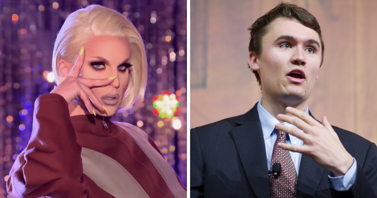 Katya from Drag Race/Charlie Kirk