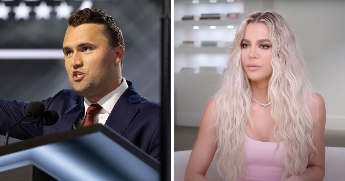 Charlie Kirk/Khloe Kardashian