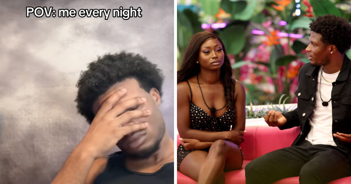 Keenan and Kay Kay on Love Island USA