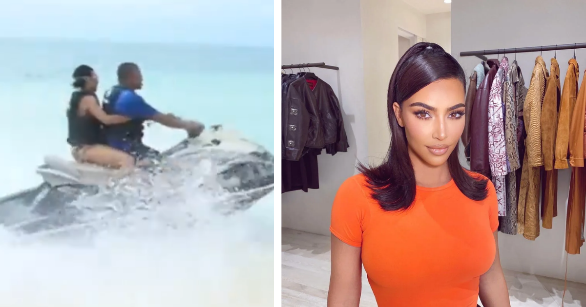 Kim Kardashian Kanye jet ski