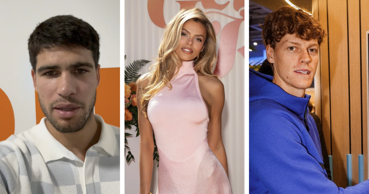 Brooks Nader Carlos Alacarez Jannik Sinner