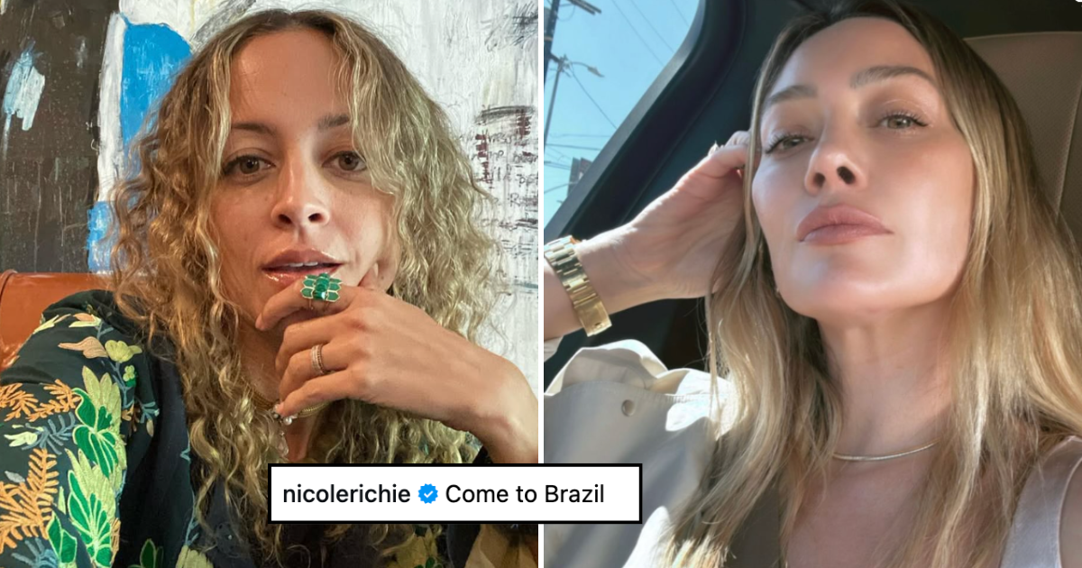 Nicole Richie Hilary duff beef