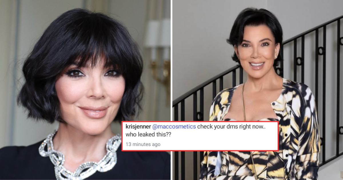 Kris Jenner MAC leak