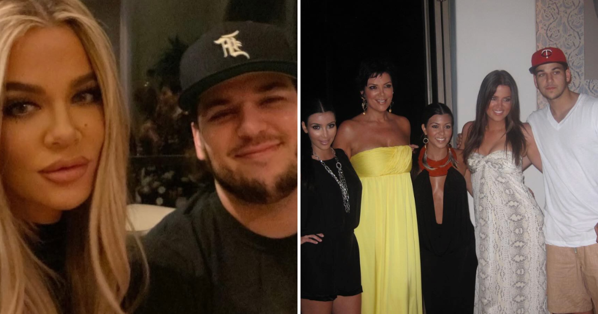 Rob Kardashian family relationships
