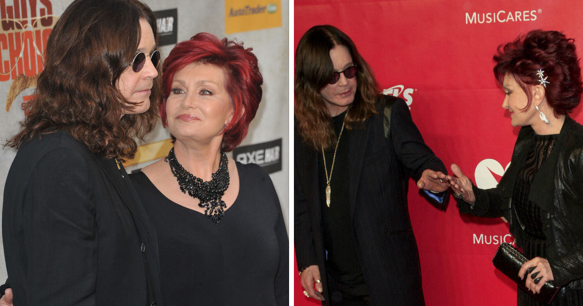 Sharon and Ozzy Osbourne