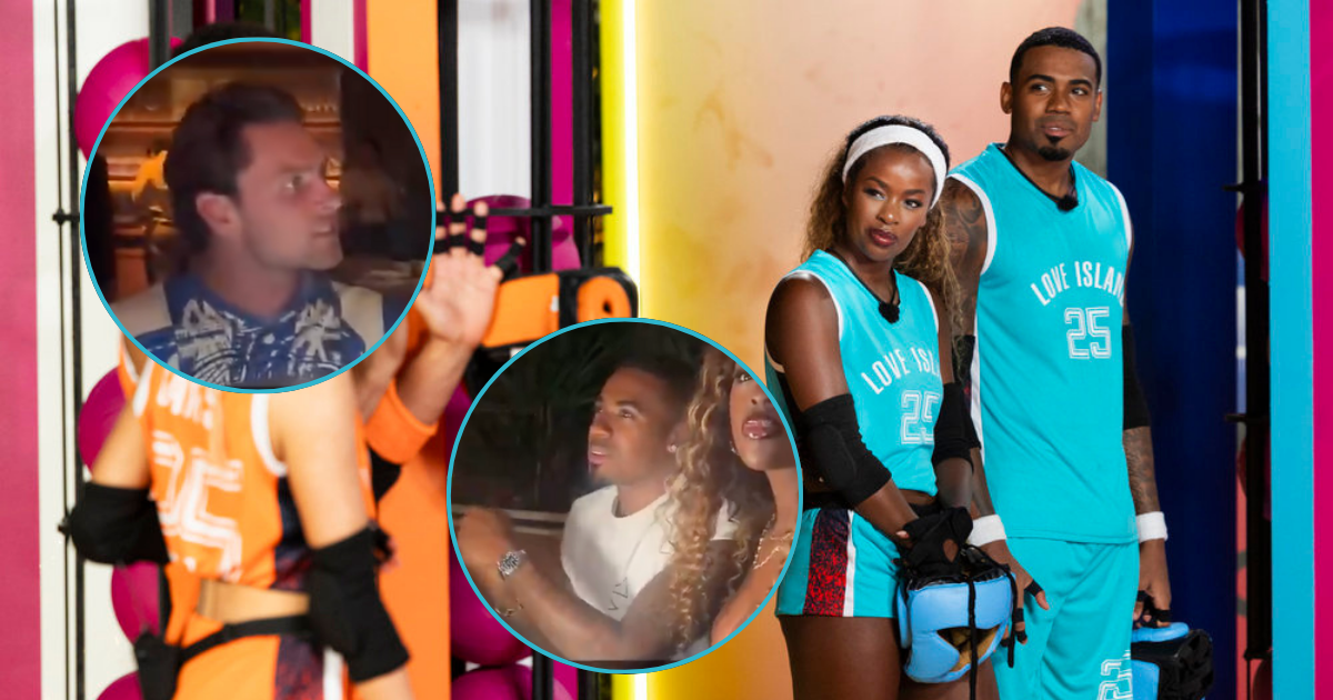 Justine and Tyrique/Casey from Love Island Games