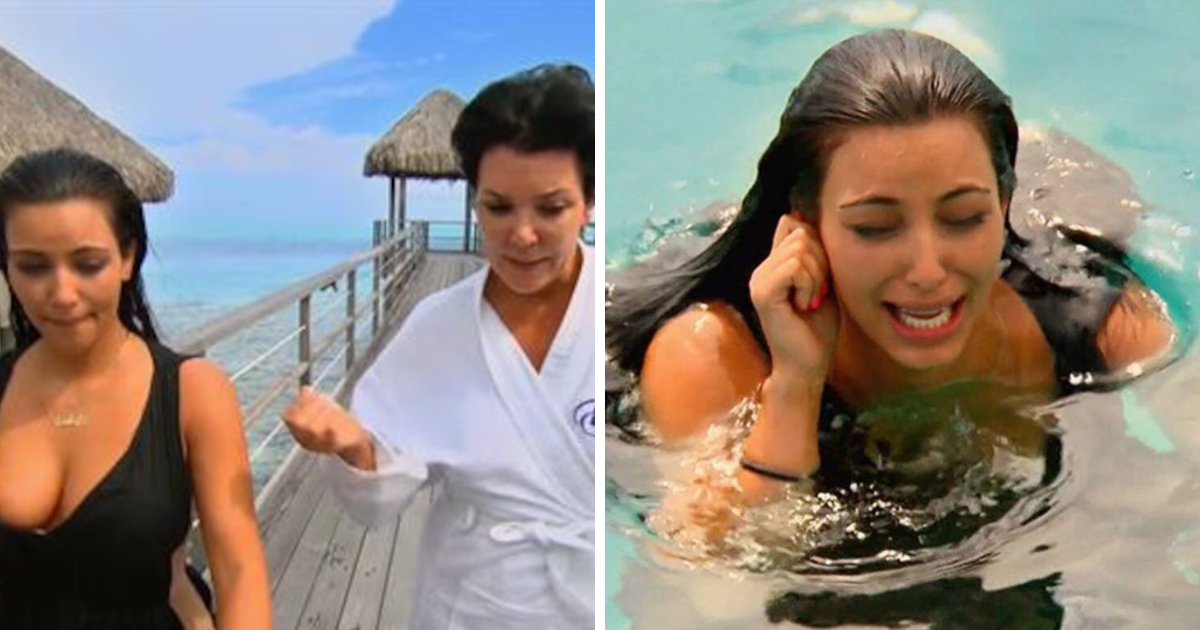 Kim Kardashian and Kris Jenner on KUWTK