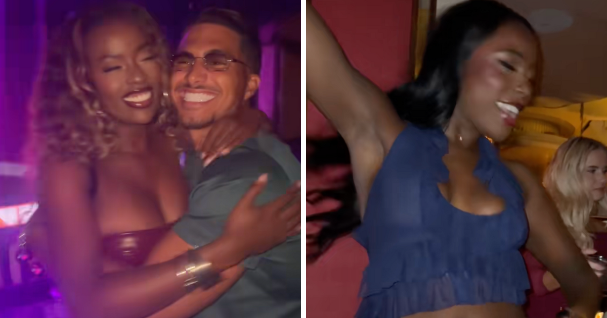 Justine and Mert/Garbi from Love Island Games