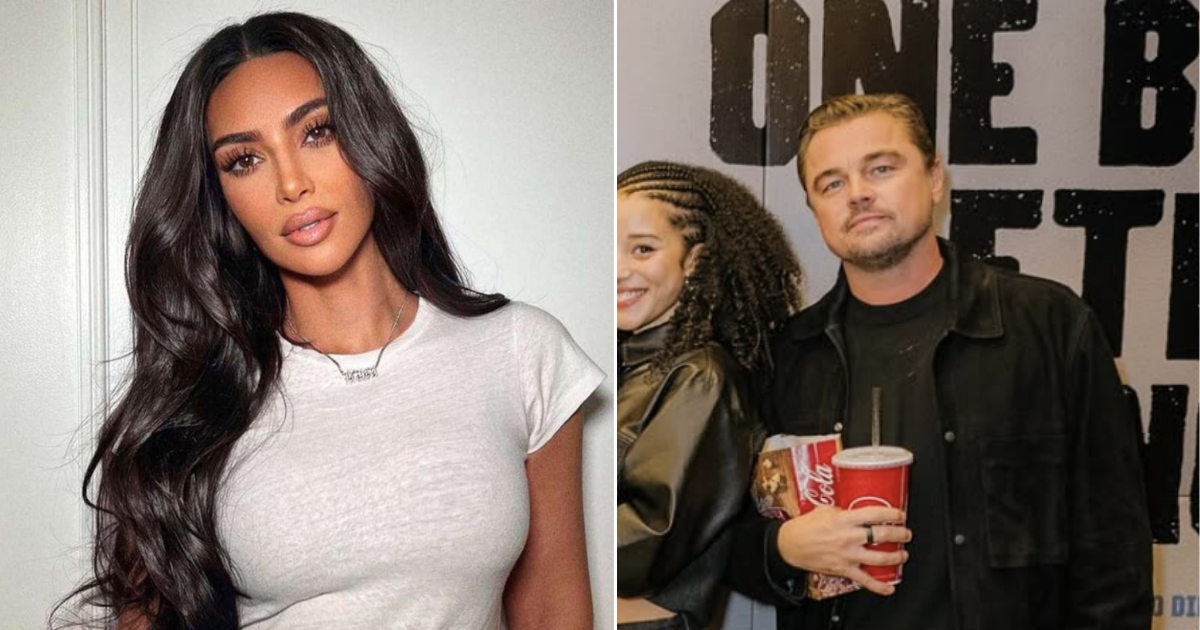 Kim Kardashian Leonardo DiCaprio