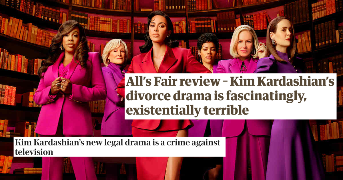 All's Fair reviews Kim Kardashian