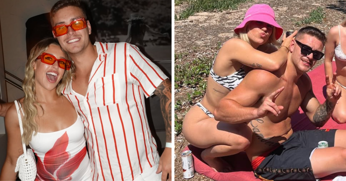 Yana and Kye from Love Island Australia