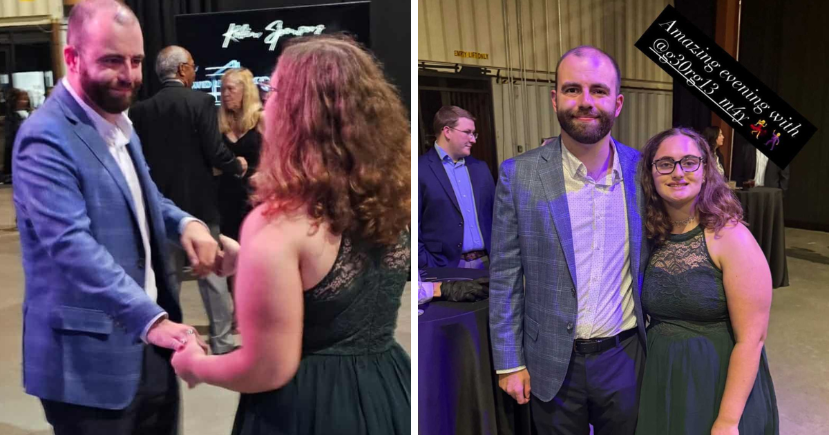 Georgie and Connor from Love on the Spectrum