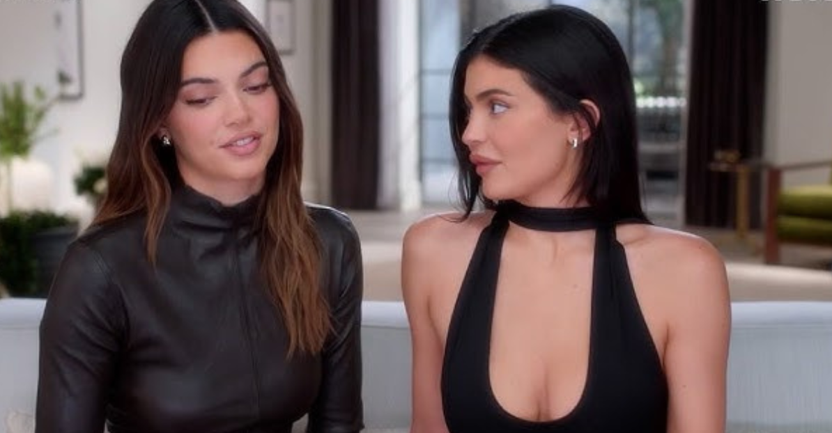 Kendall and Kylie Jenner on The Kardashians